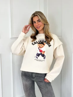 Sweater Teddy beige