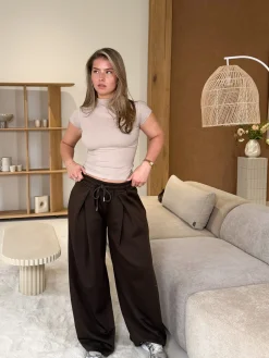 Sweatpants Aniek bruin