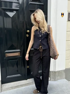 Taille knoopriem leopard