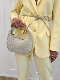 Tas suède beige