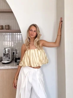 Taylor top butter yellow