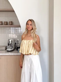 Taylor top butter yellow