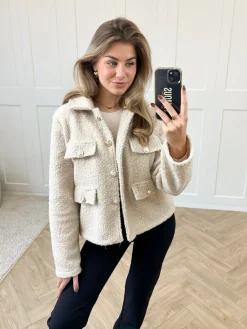 Teddy jas Claire beige