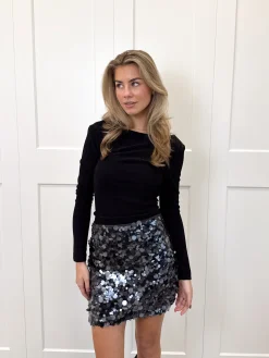 Top Celina zwart