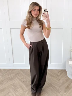 Top Jacky taupe