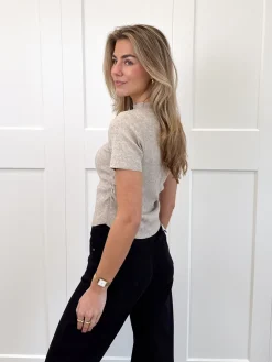 Top Lou taupe