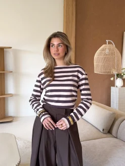 Top Lucy roze/paars