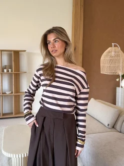 Top Lucy roze/paars