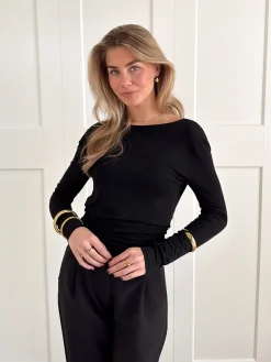 Top Milara zwart