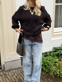 Top Olivia bruin