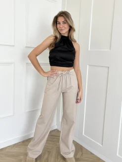 Top Scarlet zwart