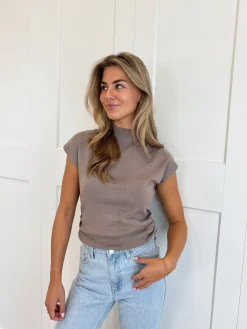 Top Sylvie taupe