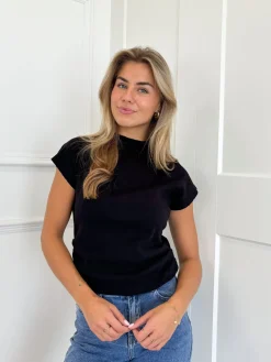 Top Sylvie zwart
