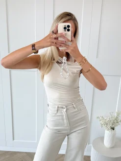 Top Yael beige