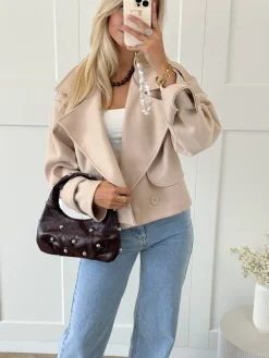 Trenchcoat jas Elena beige
