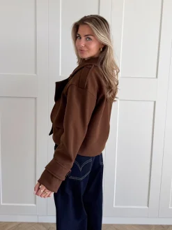 Trenchcoat jas Elena bruin