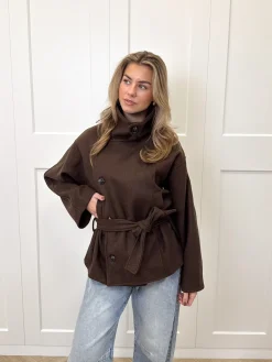 Trenchcoat Leonie bruin