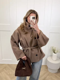Trenchcoat Leonie camel