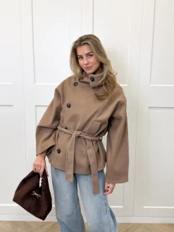Trenchcoat Leonie camel
