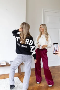 Trui Amsterdam zwart