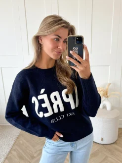 Trui Aprés ski navy
