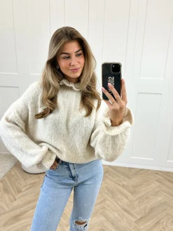 Trui Brianna licht beige