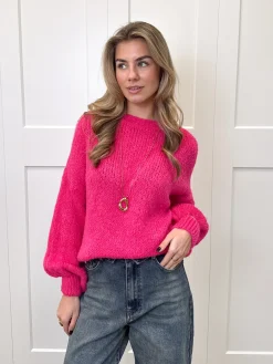 Trui Ella fuchsia