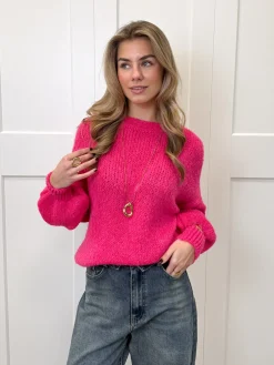 Trui Ella fuchsia