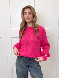 Trui Ella fuchsia