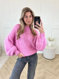 Trui ella roze