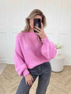 Trui ella roze