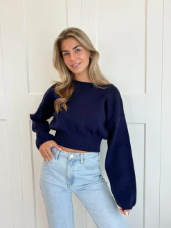 Trui June blauw