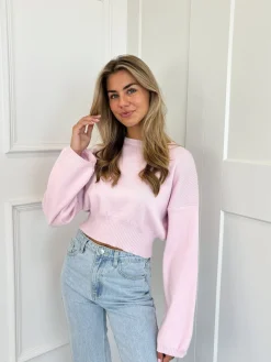 Trui June roze