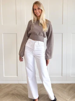Trui June taupe