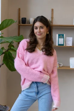 Trui Maddie roze