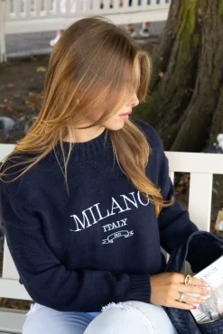 Trui Milano blauw