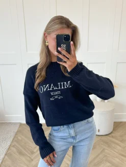 Trui Milano blauw