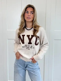 Trui NYC beige