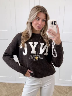 Trui NYC bruin