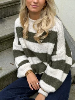 Trui Rosalie groen
