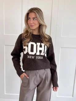 Trui Soho bruin