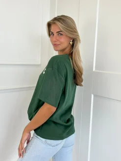 T-shirt Iconic groen