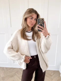 Vest Alix Beige