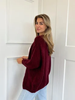 Vest Chiara bordeaux