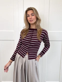 Vest Cilou bordeaux