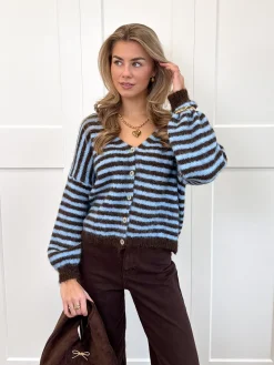 Vest Sophie blauw