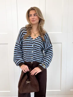 Vest Sophie blauw
