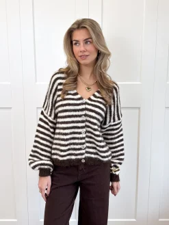 Vest Sophie bruin