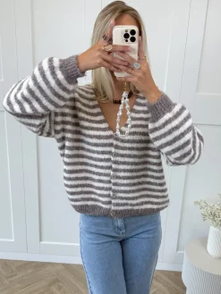 Vest Sophie taupe