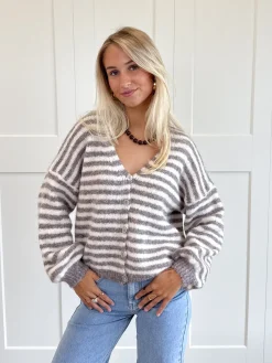 Vest Sophie taupe